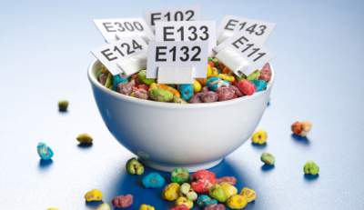 Food Containing E-Number Additives