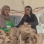 American Muslim Community Hands Out Free Lunches