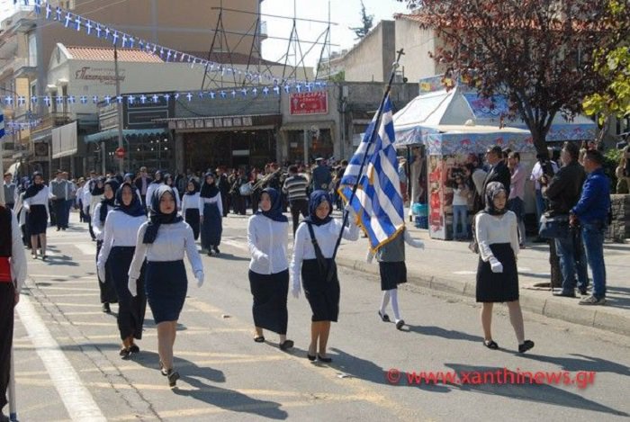 Hijab Dominates Student Parade in Greece - About Islam