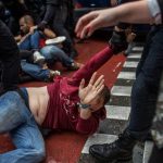 Spanish Police Violently Tackle Barcelona Voters