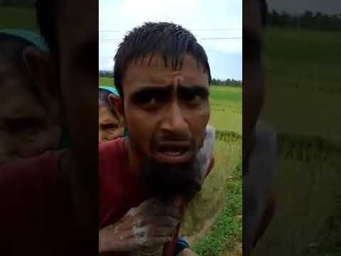 Rohingya Man Walks for 12 Days Carrying Mother