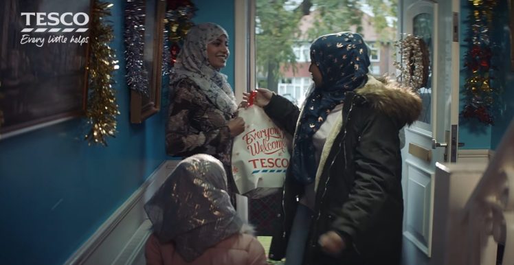 Inclusive Tesco Xmas Ad Under Fire for Featuring Muslims - About Islam