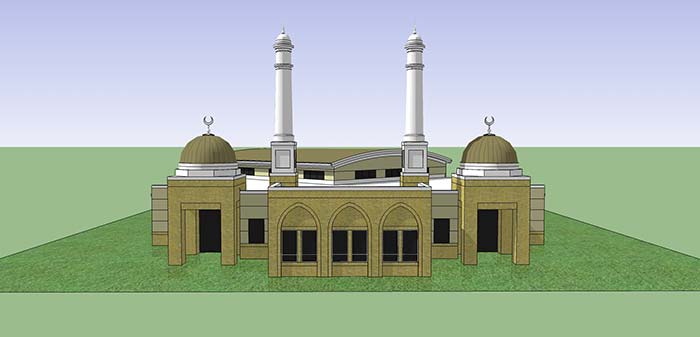 new mosque in Afton
