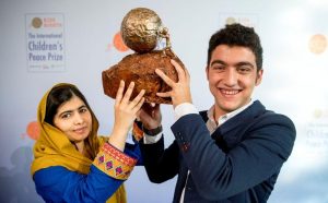 Syrian boy wins children peace prize