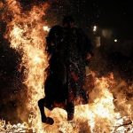 Horses Leap Through Flames at Las Luminarias Festival in Madrid - About Islam