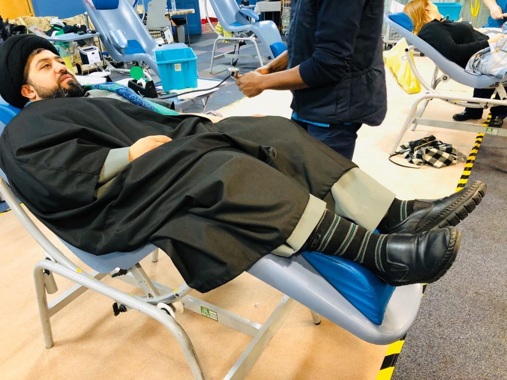 London Mosque Hosts Interfaith Blood Donation Drive - About Islam
