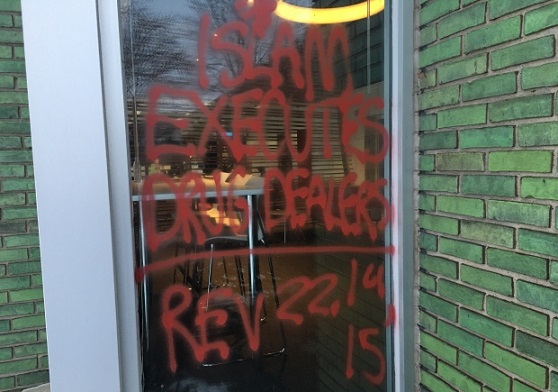 Windsor Muslims Urge Police to Consider Graffiti a Hate Crime - About Islam