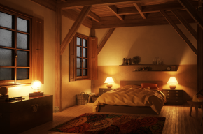 bedroom at night-Can a Wife Refuse Her Husband's Bed?