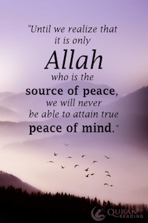 How to Feel God's Peace in This Life? - About Islam