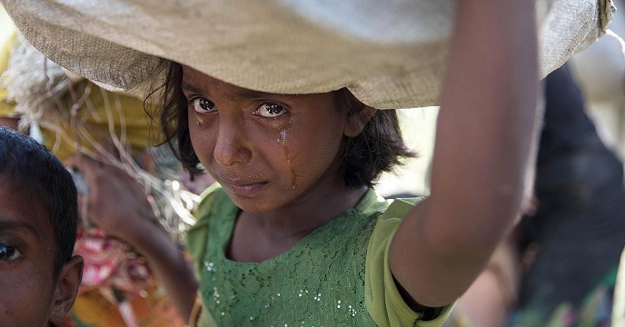 Rohingya children