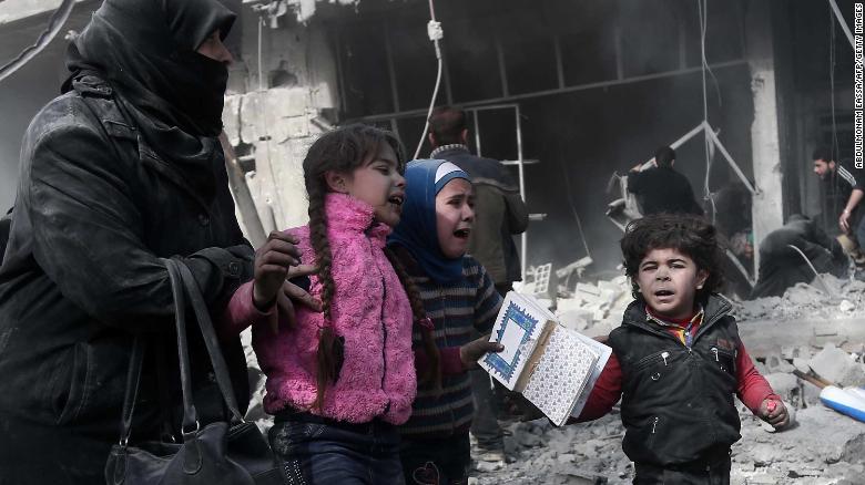 Syrian Children Live Endless Nightmare in Eastern Ghouta