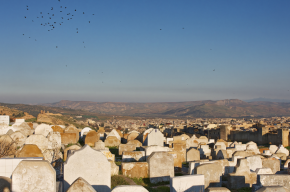 graves in muslim cemetery