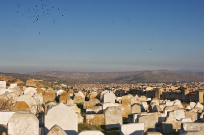 graves in muslim cemetery