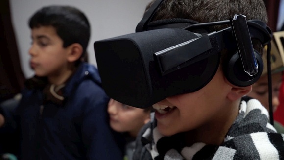Refugee Children Create Their Own Virtual City