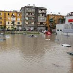 Hundreds trapped as floods hit Albania