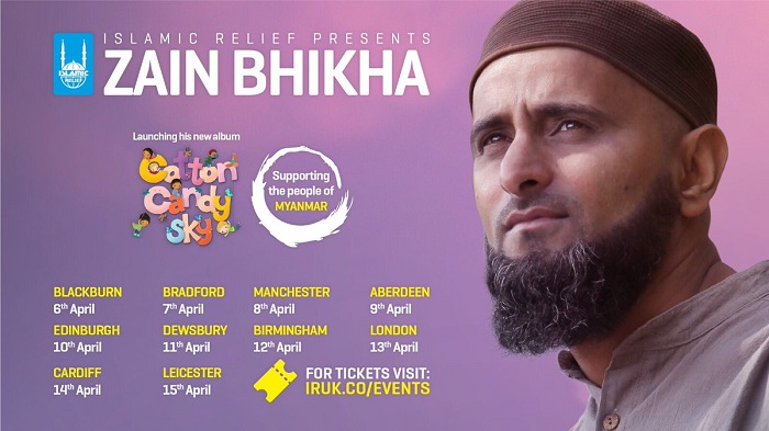 Zain Bhikha on a UK Tour for Charity