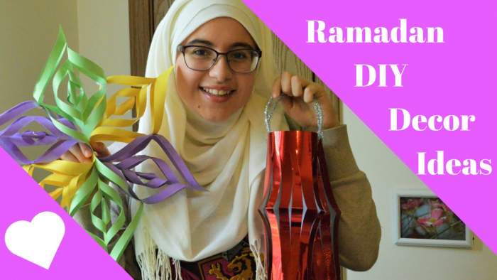 DIY Ramadan Decoration Ideas