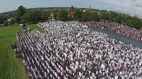 Image result for Eid Ul fitr prayer Birmingham UK