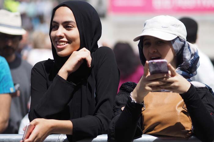 British Muslims Celebrated Eid in The Square
