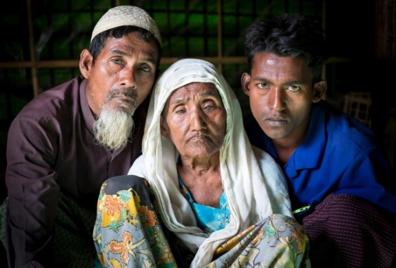 This Elderly Rohingya Woman Was Forced out of Her Home Three Times