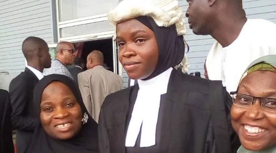 Presidential Support for Veiled Lawyer Called to Nigerian Bar