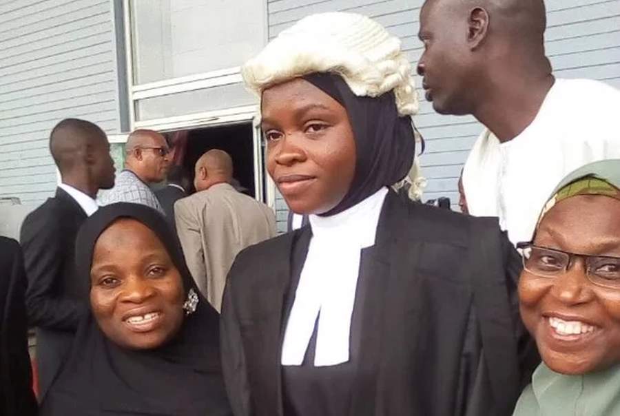 Presidential Support for Veiled Lawyer Called to Nigerian Bar