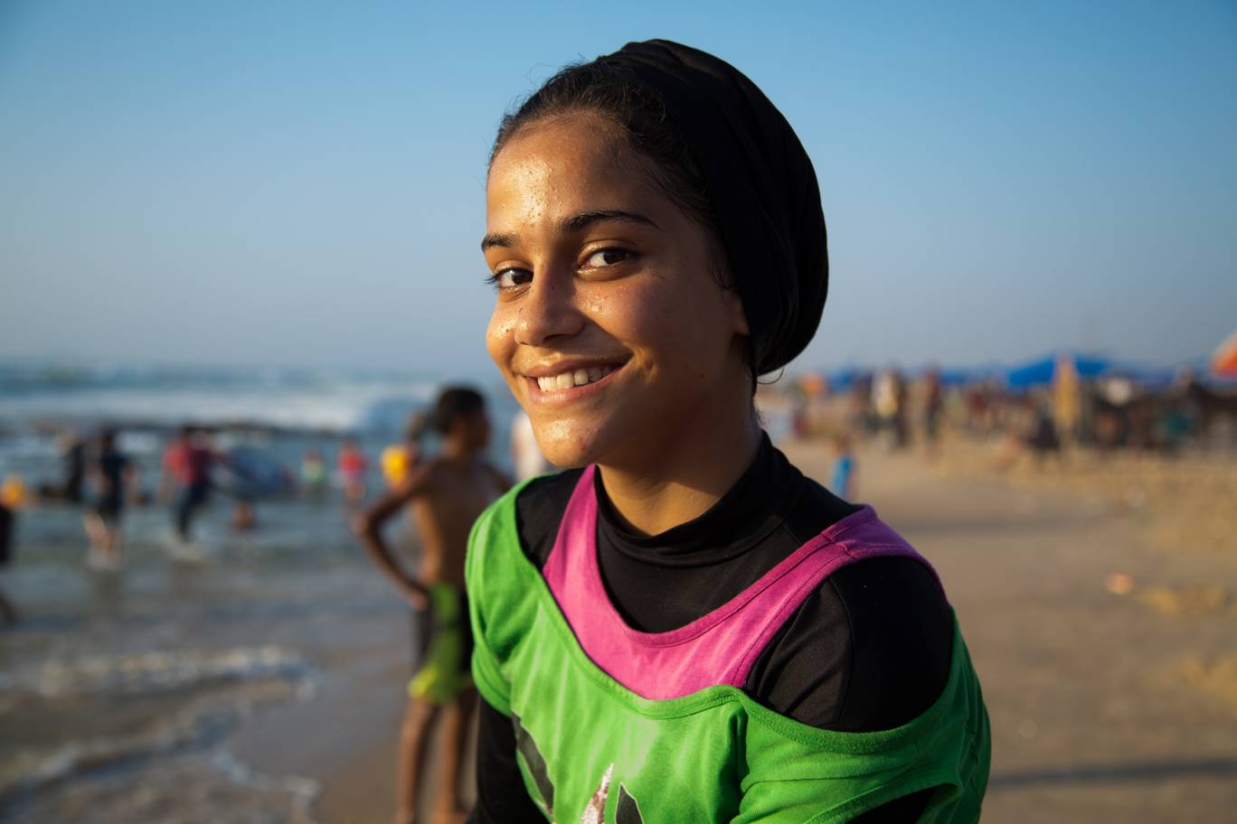 Palestinian Girl Dreams of Being Gaza’s First Olympic Swimmer