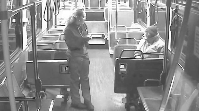 Bus Driver Helps Homeless Man Find Shelter