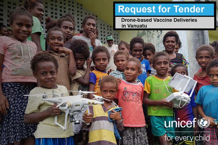 Drones Deliver Vaccines to Remote Island of Vanuatu