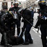 France's 'yellow vests' face off with police