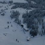 Avalanche at Swiss Mountain Resort