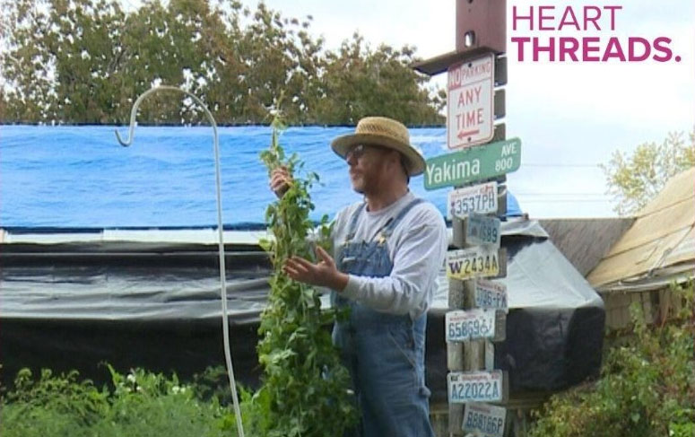Man Grows Food to Give Away to Poor Neighbors