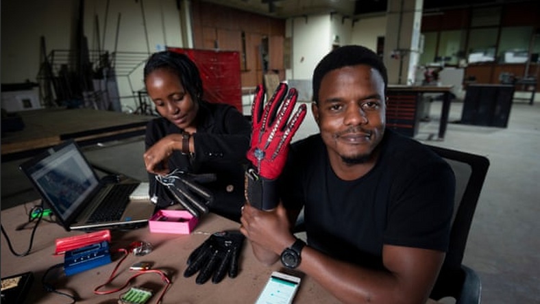 Kenyan Invents Smart Gloves that Convert sign Language into Audio