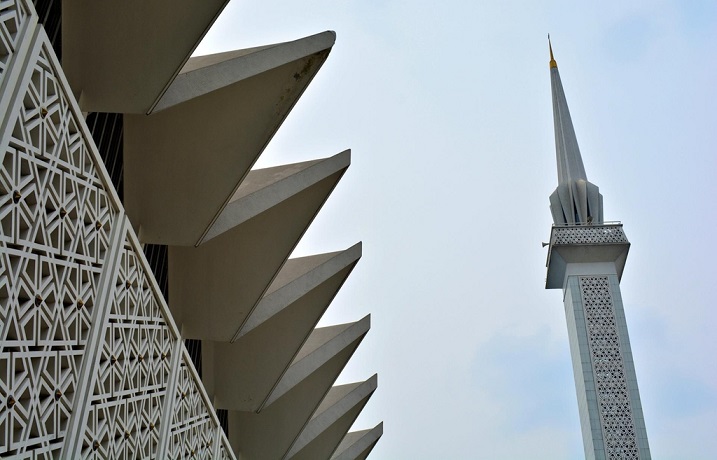 The National Mosque of Malaysia. Courtesy of Ronan O’Connell
