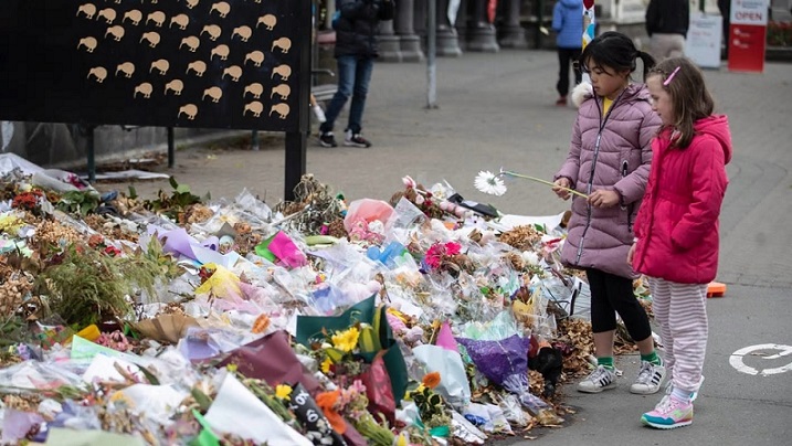 Flowers Wall Marking Christchurch Shooting Keeps Growing - About Islam