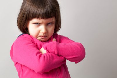 angry toddler hits grandmother