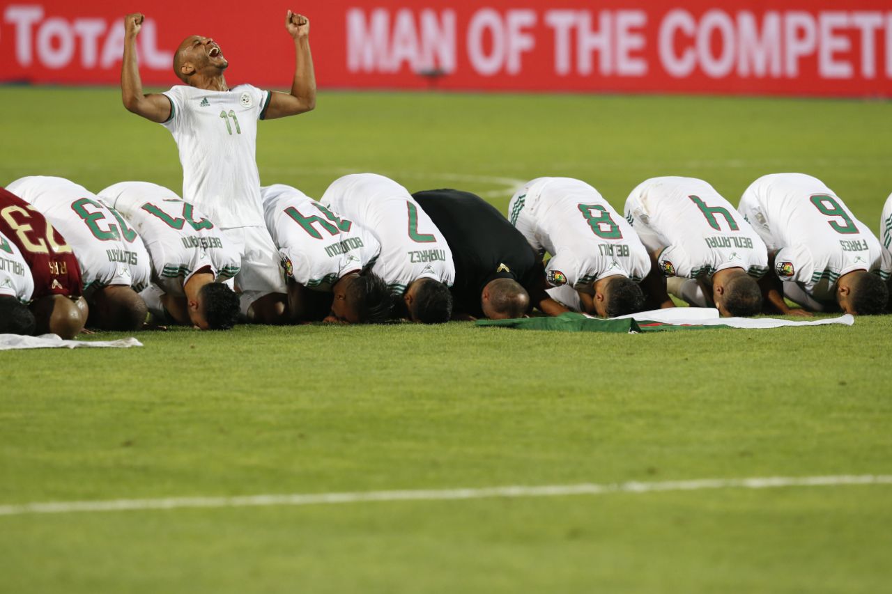 Manchester City's Mahrez Leads Algeria to African Glory - About Islam