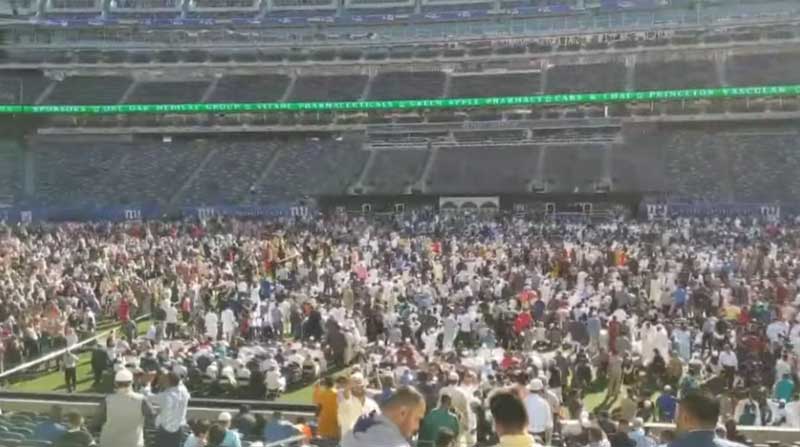 'Eid Prayers at the MetLife Stadium, New Jersey