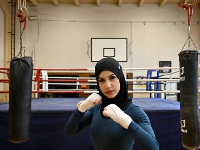German Hijabi Boxer