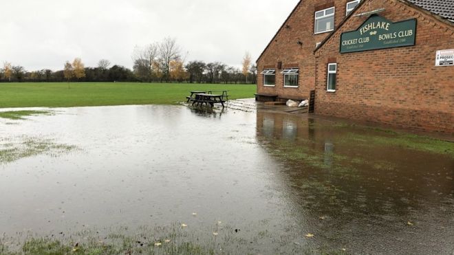 Doncaster Council said Fishlake residents were “not advised to return home just yet”
