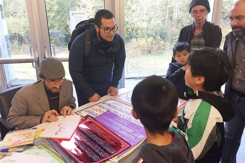 The ‘Meet Your Muslim Neighbour’ event was held Nov. 10 at the South Surrey Arts and Recreation Centre. (Contributed photos)