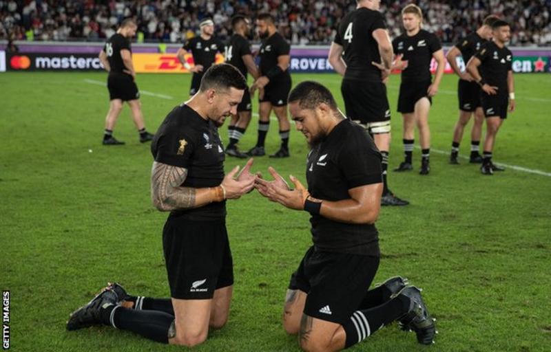 Williams was pictured praying with All Blacks team-mate Ofa Tuungafasi, who is also a Muslim, after New Zealand’s World Cup semi-final loss against England last month