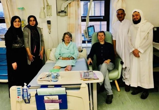 Council of Mosque volunteers donate gifts to hospital patients for Christmas