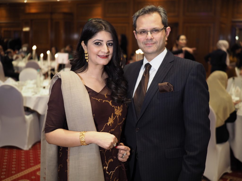 Dr. Shabina Asad Qayyam and Husband