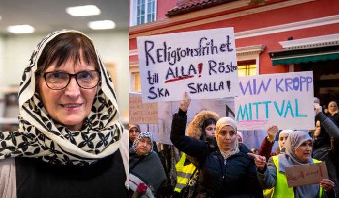 Swedish Non-Muslim Teachers Cover Hair to Protest Hijab Ban - About Islam