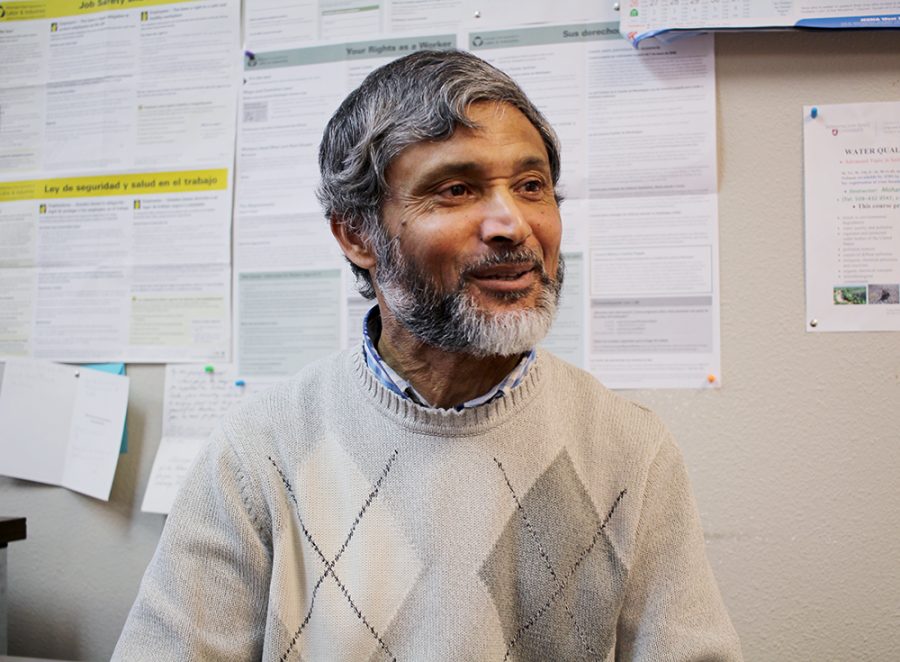 WSU Instructor and owner of PNW Halal Meats LLC, Mohammed R. Islam, says he works with the Community Action Center to help feed homeless and needy residents of Pullman. PNW Halal Meats, LLC is located on 1045 N. Grand Ave. in Pullman. (SERENA HOFDAHL | THE DAILY EVERGREEN)