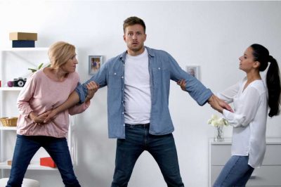 Wife & Mom: I’m Between Two Fires