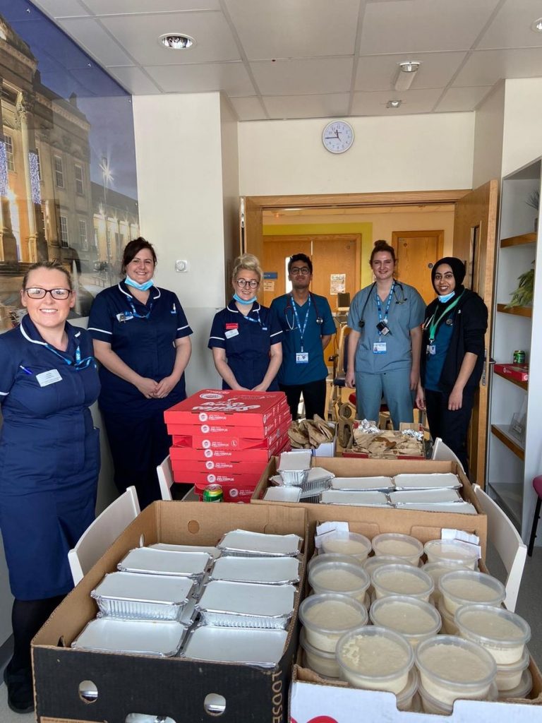 NHS Staff Get Special Easter Treat from Local Mosque - About Islam