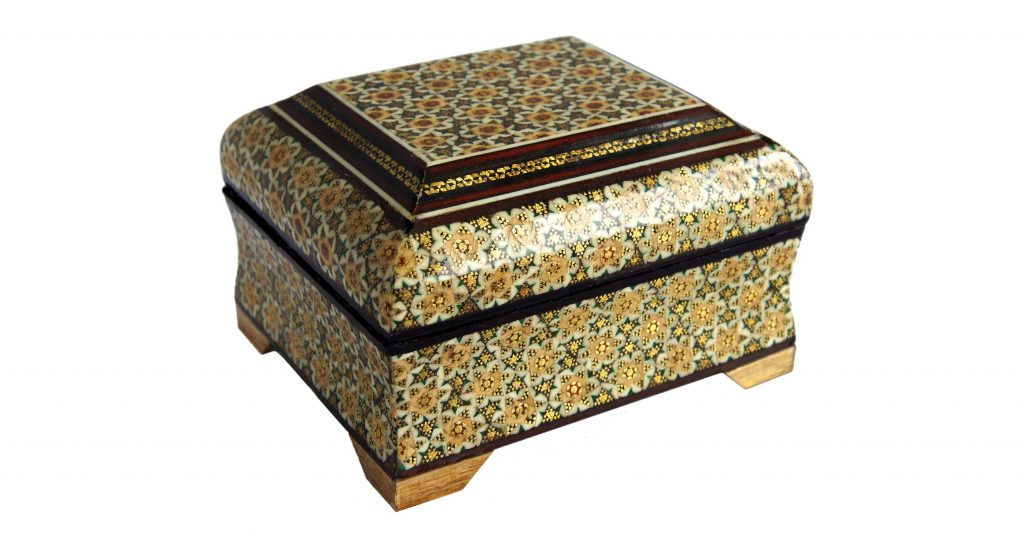 Beautiful casket or box in oriental style