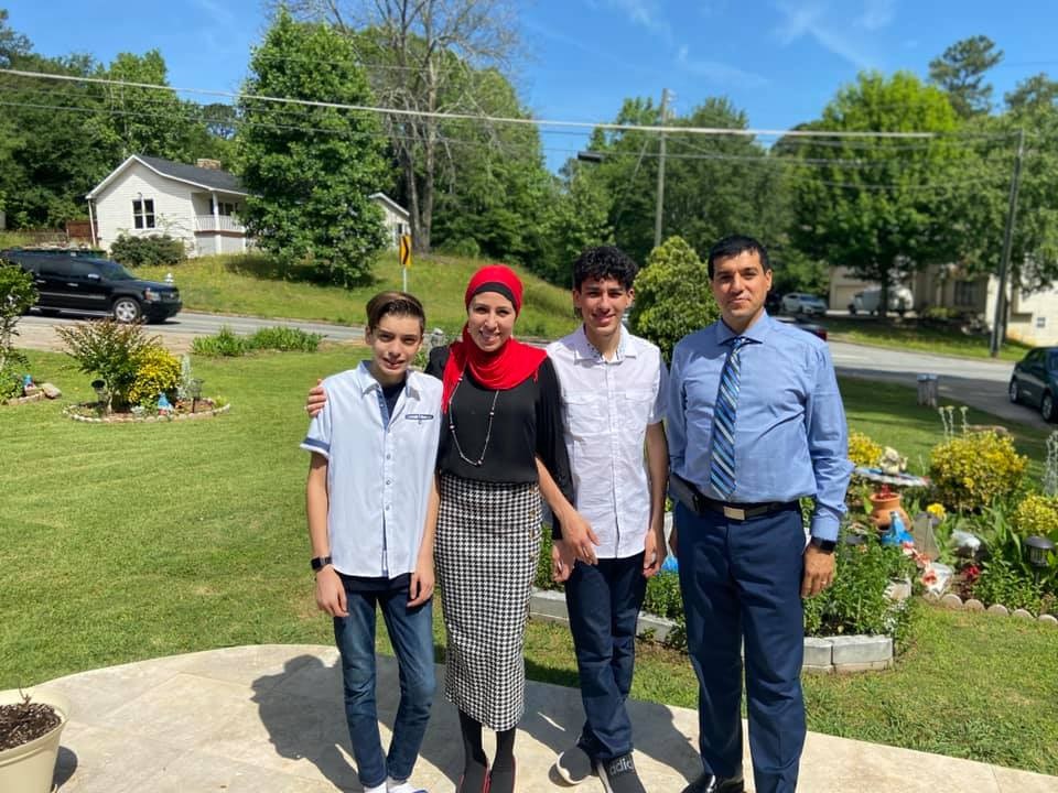 Christina Eid and Family
